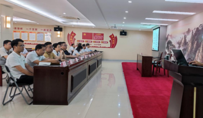 人人讲安全  个个会应急——岳阳pp电子游戏2023年安全出产月活动启动典礼